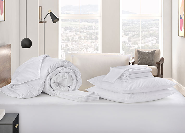 Juego de ropa de cama de percal